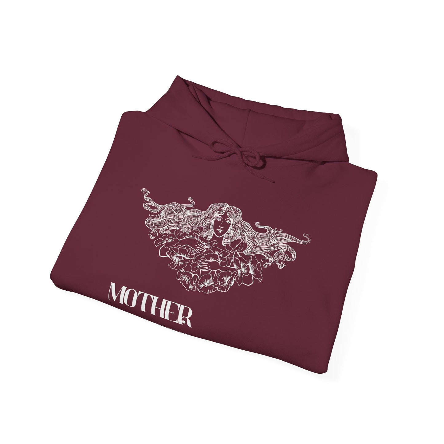 Unisex Oversized Hoodie | Mother Floral Print - Melioras