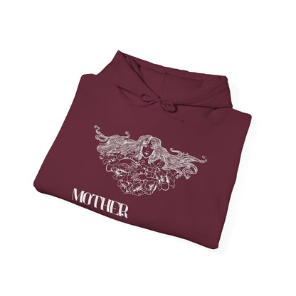 Unisex Oversized Hoodie | Mother Floral Print - Melioras