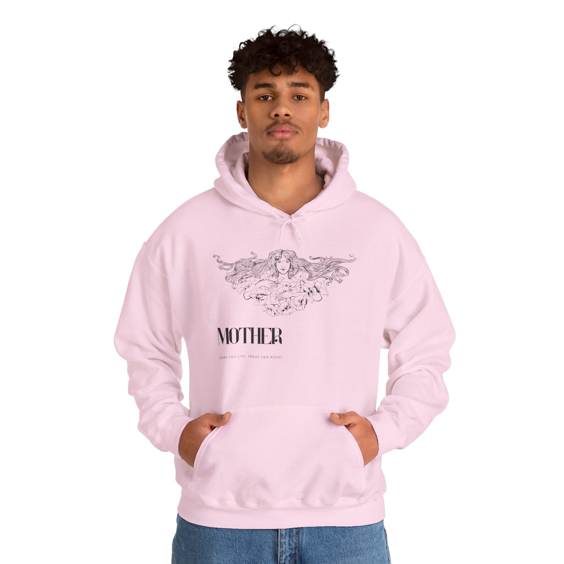 Unisex Oversized Hoodie | Mother Floral Print - Melioras