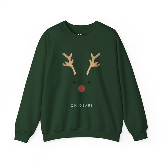 Rentier Sweater – Kuscheliger Unisex-Pullover für die Feiertage
