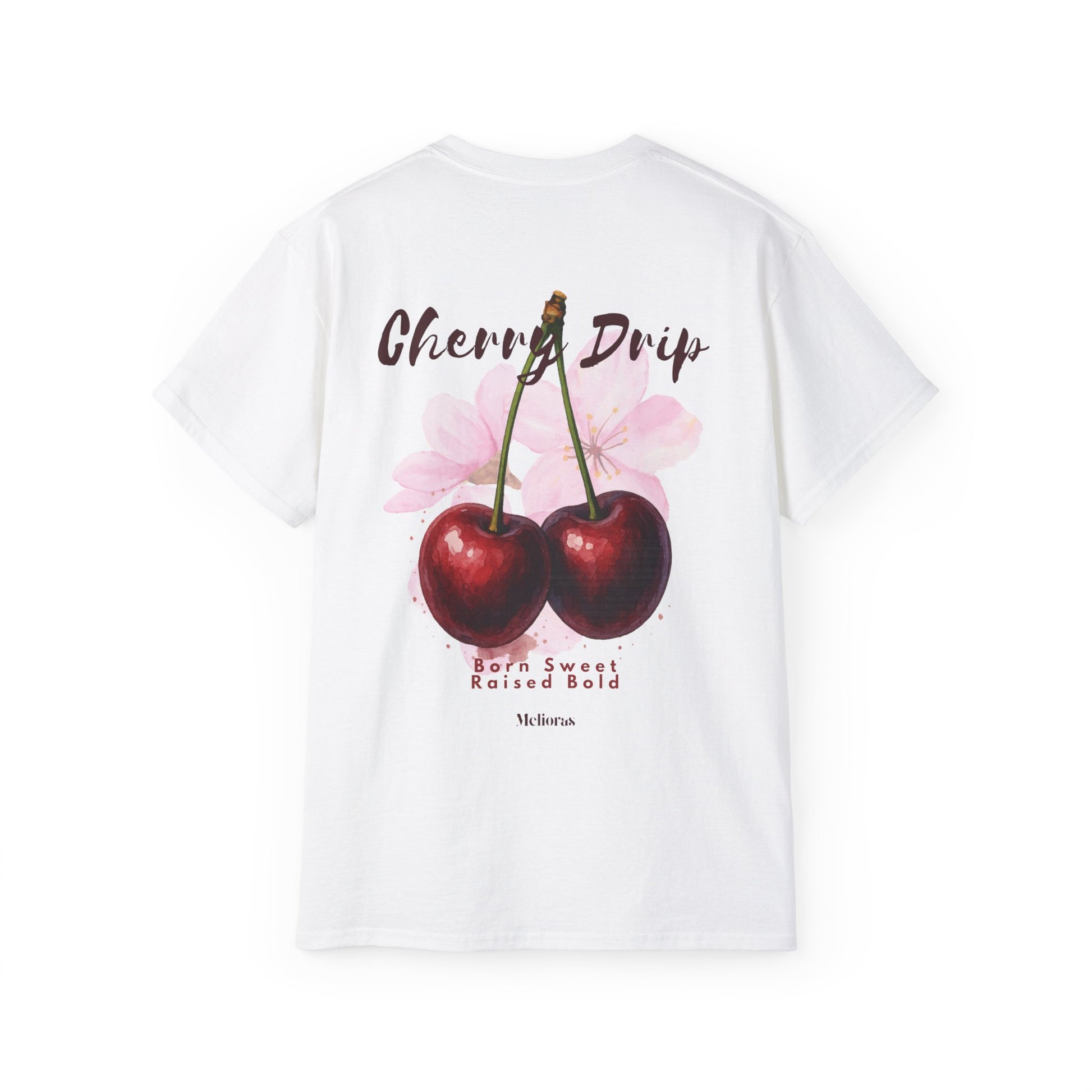 Cherry Drip Tee | 180 GSM | Unisex - Melioras