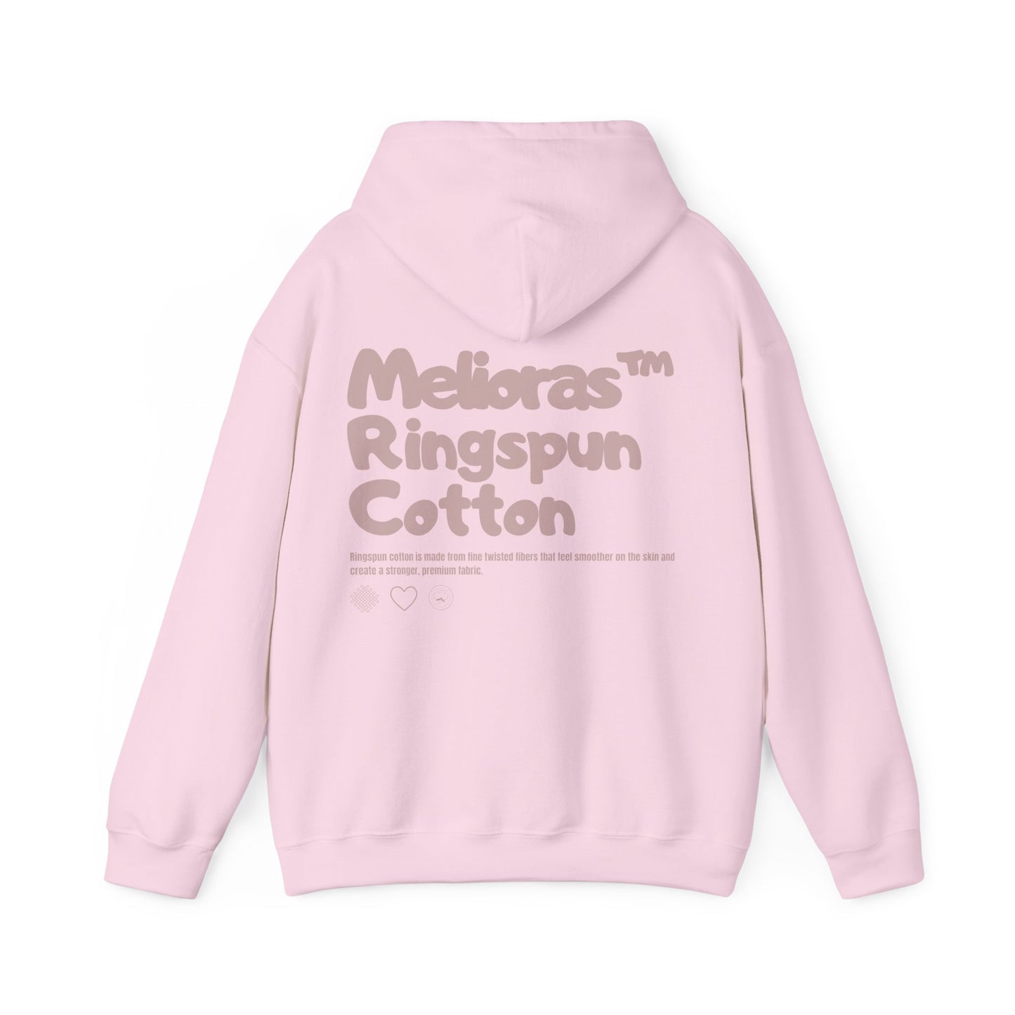 Premium Ringspun Cotton Hoodie | Melioras™ | 271g/m²