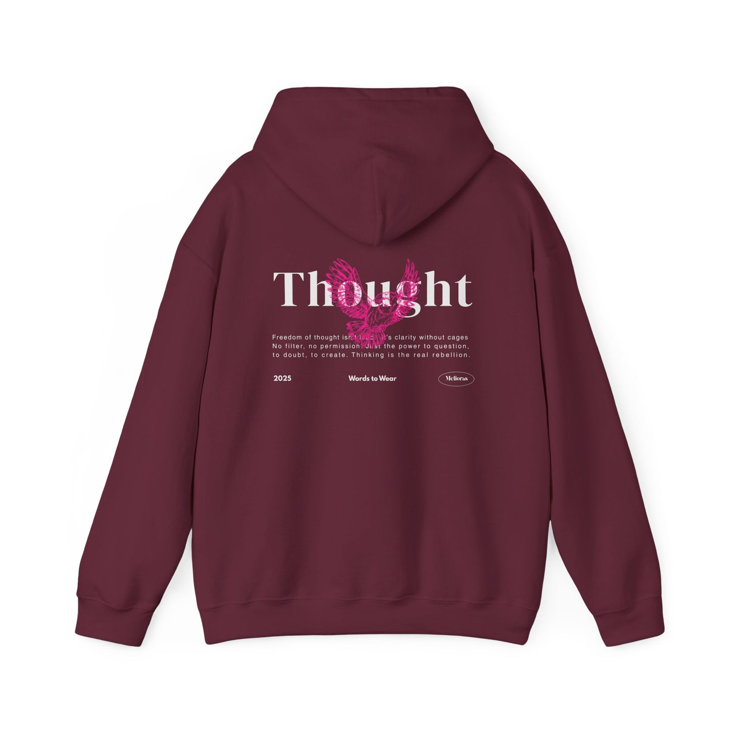 Thought Oversized Hoodie - Melioras