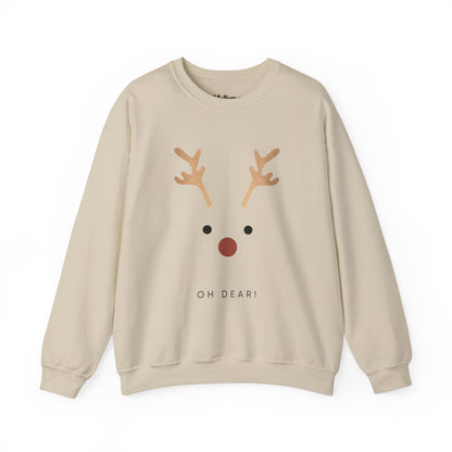Rentier Sweater – Kuscheliger Unisex-Pullover für die Feiertage