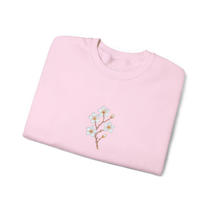 Kirschblüten Premium Stick Pullover | Unisex - Melioras