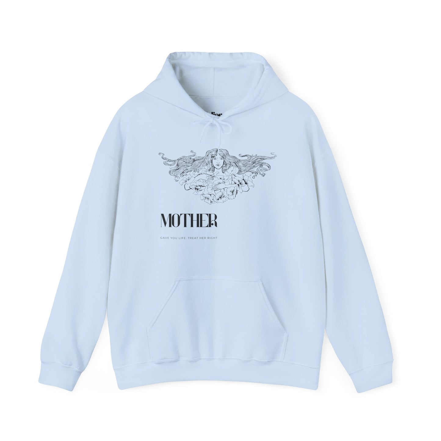 Unisex Oversized Hoodie | Mother Floral Print - Melioras