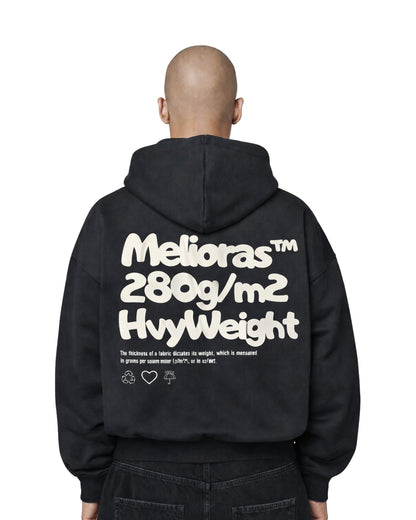 BASIC 280 HOODED ZIP